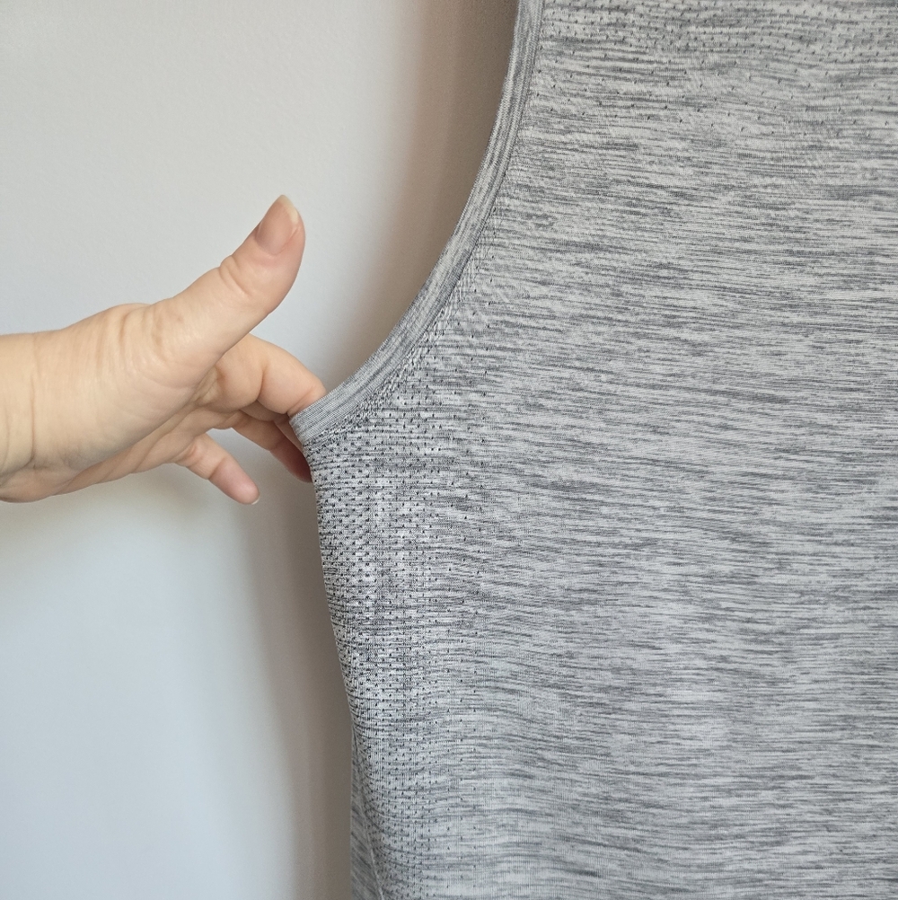 Lululemon Mens Slate Gray Metal Vent Tech Muscle Tank Top SZ Small Activewear - Picture 4 of 10